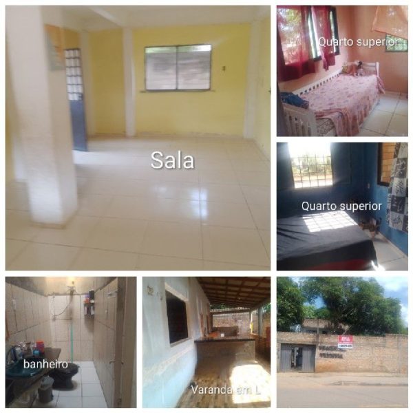 Sobrado é ponto comercial á venda