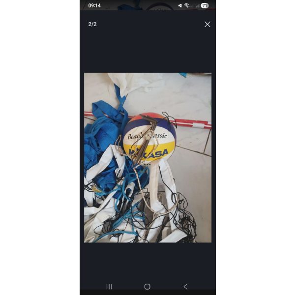 rede de volei de praia