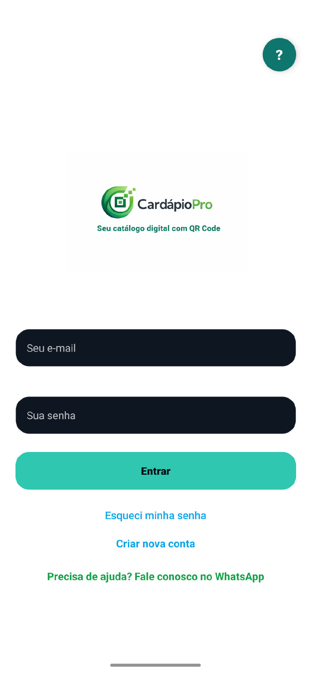 Aplicativo de Delivery  em geral