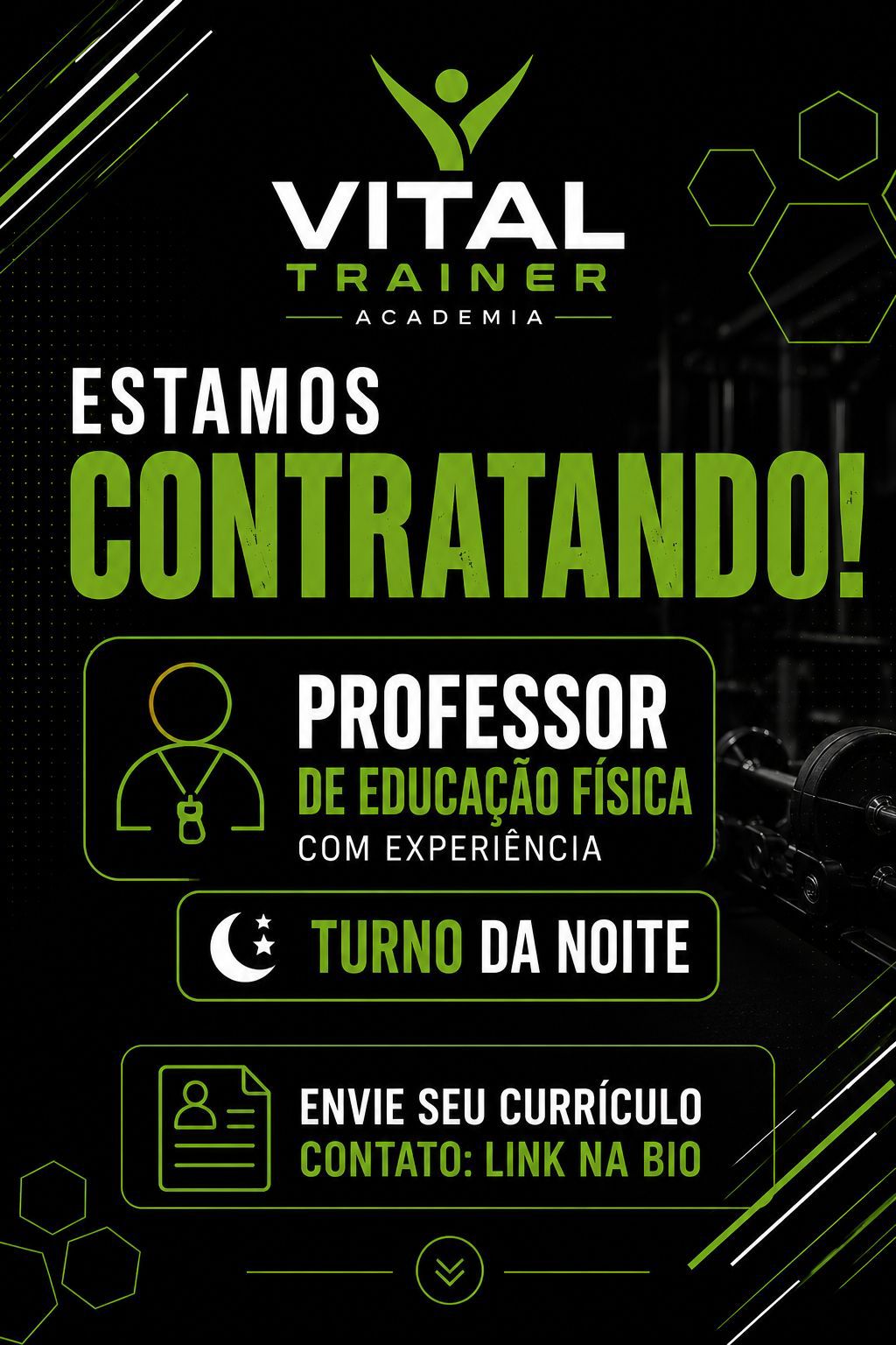 🚨 ESTAMOS CONTRATANDO 🚨