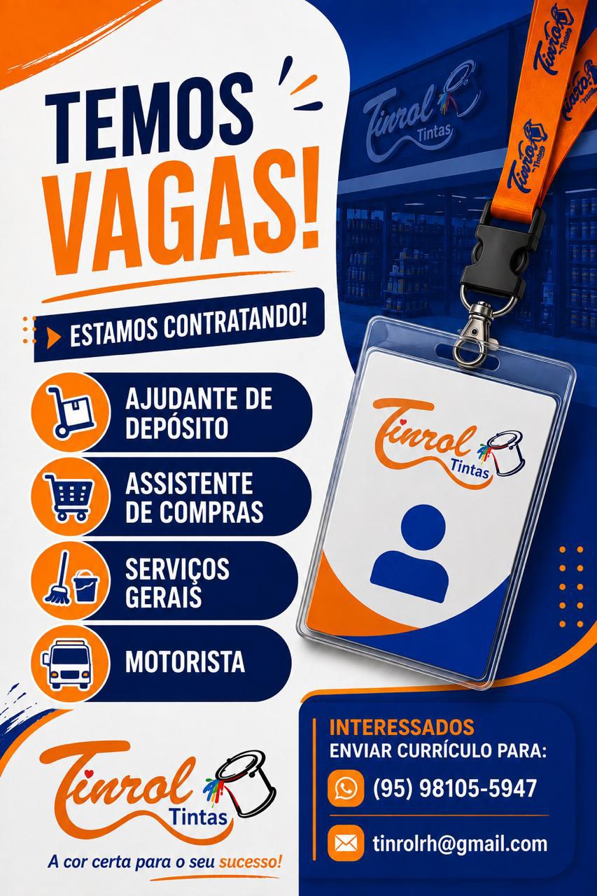 Temos Vagas!