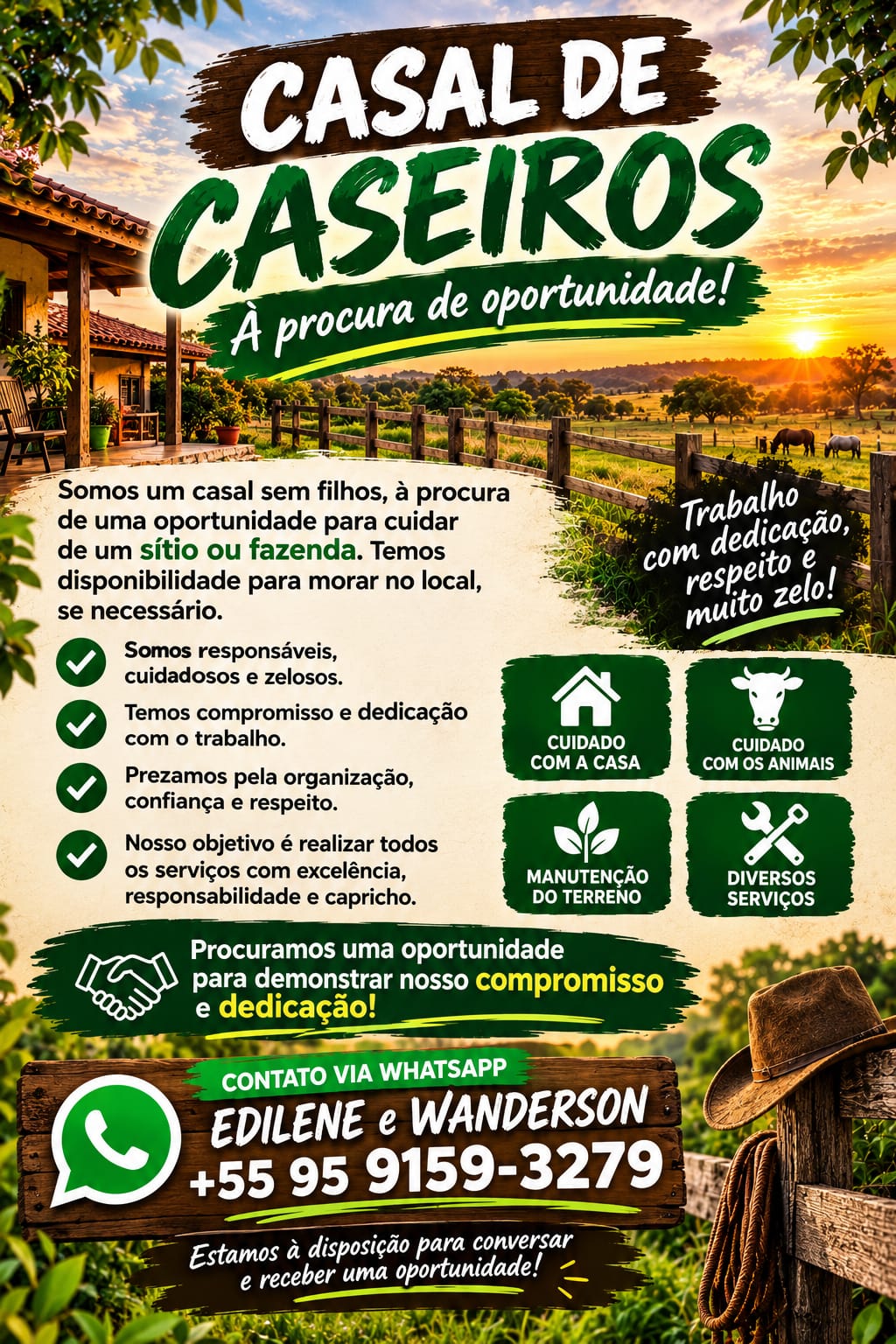 PROCURO EMPREGO